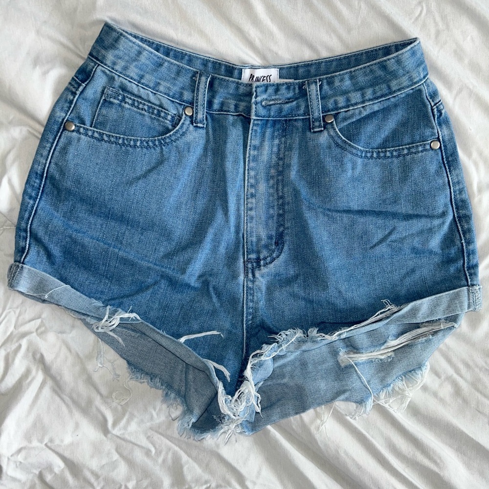 Denim Blue Women's Shorts